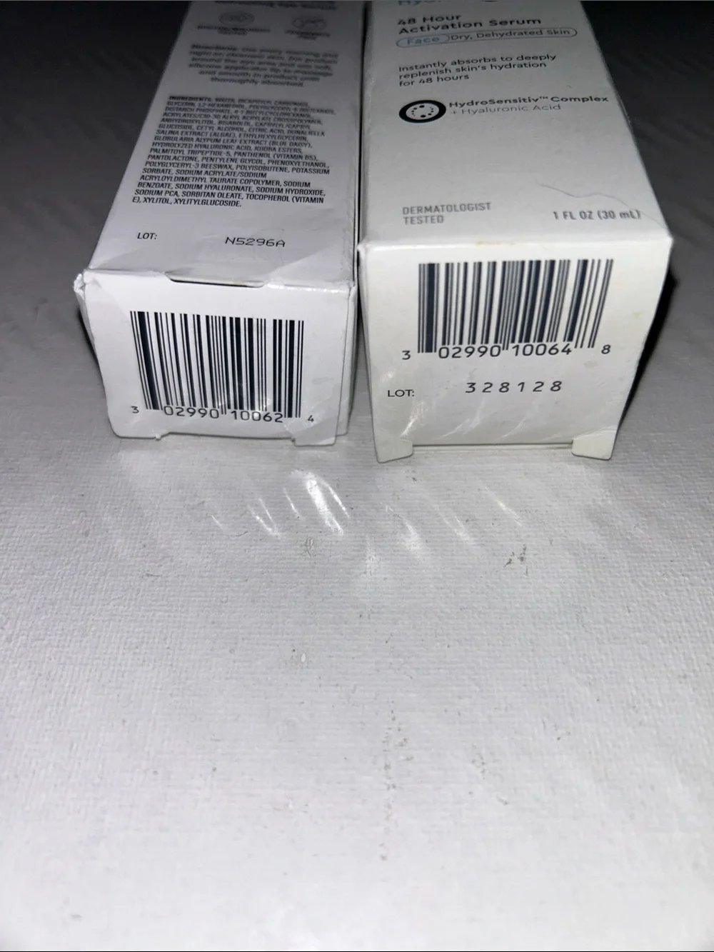 2x Cetaphil Deep Hydration Skincare Set - Face Serum & Refreshing Eye Serum